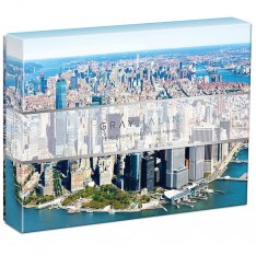 Galison Puzzle obojstranné New York City, 500 dielikov