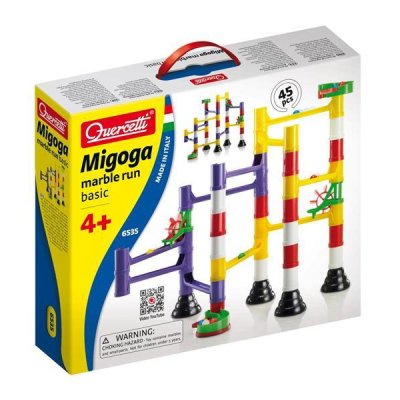 Quercetti Migoga Marble Run Basic, 45 dielikov