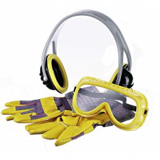 Klein Bosch súprava - slúchadlá, rukavice, okuliare