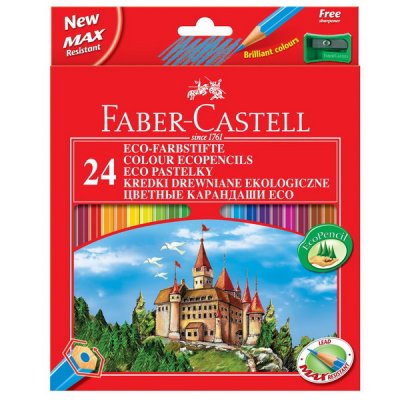 Faber Castell Pastelky farebné, 24 ks