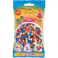 Hama zažehlovacie korálky MIX, 1000 ks