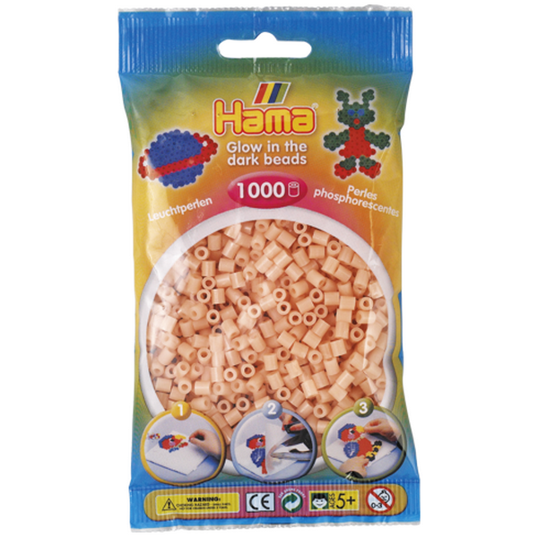 Hama zažehlovacie korálky svietiace, 1000 ks