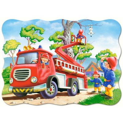 Castorland Puzzle Požiarnici, 30 dielikov