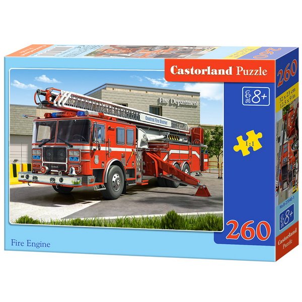 Castorland Puzzle Hasičské auto, 260 dielikov