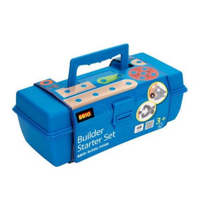 BRIO Builder Štartovací stavebný set v kufríku 48 ks