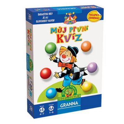 Granna Môj prvý kvíz pre predškolákov