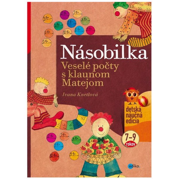 Edika Násobilka - Veselé počty s klaunom Matejom 7-9