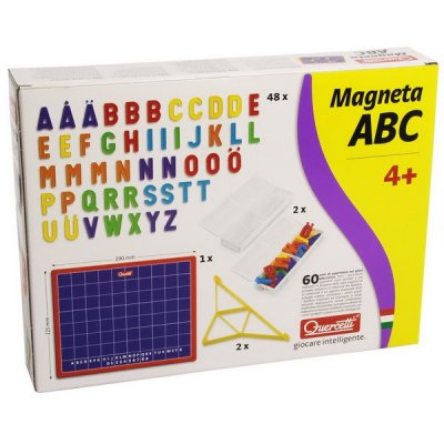 Quercetti Magnetická abeceda ABC, 48 ks