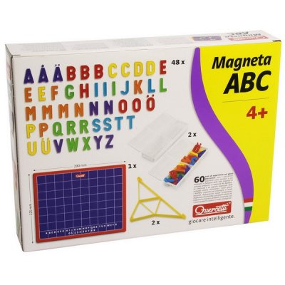 Quercetti Magnetická abeceda ABC, 48 ks