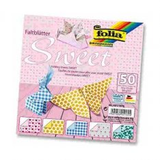 Folia Origami papier Sweet, 50 ks