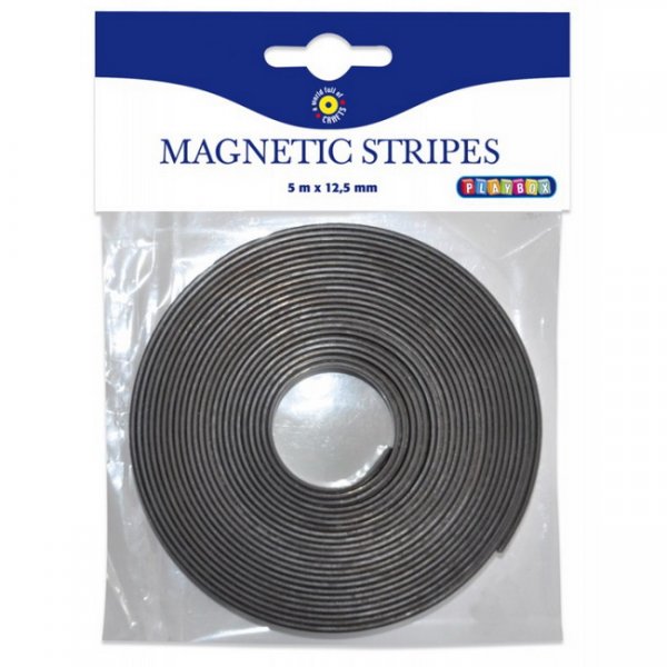 Playbox Magnetická lepiaca páska, 5m x 12,5mm