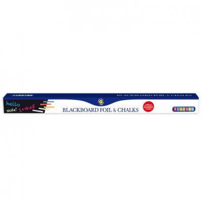 Playbox Samolepiaca tabuľová fólia, 2x0,45 m + 5 kried