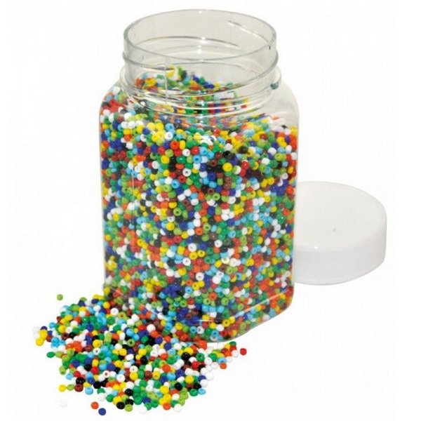 Playbox Korálky rokajlové nepriesvitné, 500g