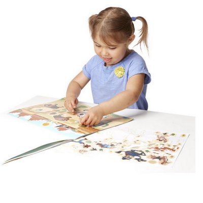 Melissa & Doug - Blok s adhéznymi samolepkami Dobrodružstvá, 245+