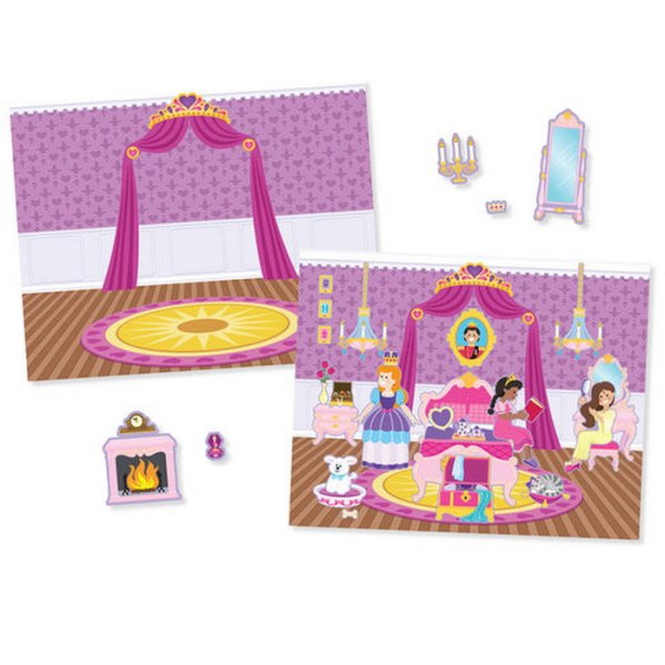 Melissa & Doug - Blok s adhéznymi samolepkami Kráľovský palác, 165+