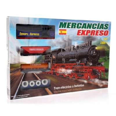 Pequetren Merchandises Express - historický parný vlak