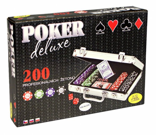 Albi Poker Deluxe - 200 žetónov