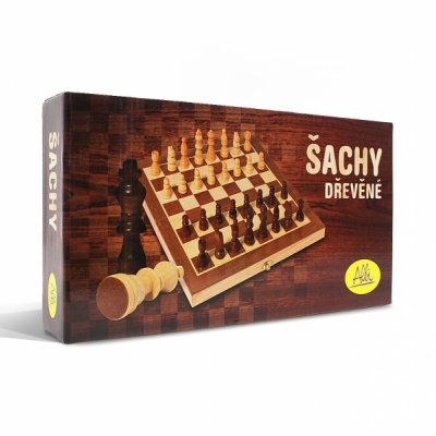 Albi Šachy drevené, 32x32 cm
