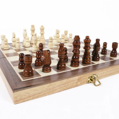 Albi Šachy drevené, 32x32 cm