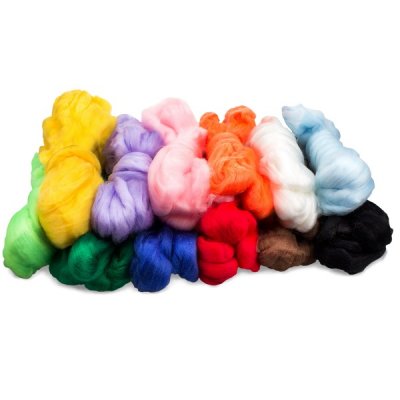 Folia dekoratívna vlna 350g, 12 farieb