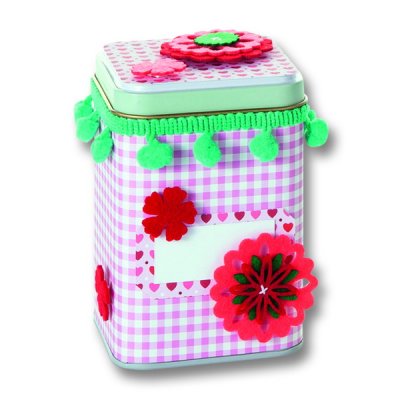 Folia Filcové samolepky kvetiny Berry, 11 ks