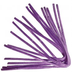 Folia Ženilkové modelovacie drôtiky lilavá 50 cm, 10 ks