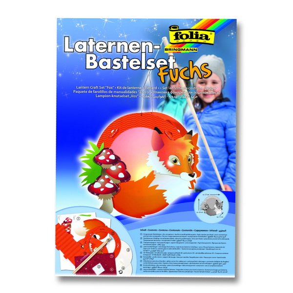 Folia Lampiónová sada - Líška