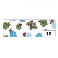 Folia Textilná Fabric Tape dekoračná páska - Bavlník modrá