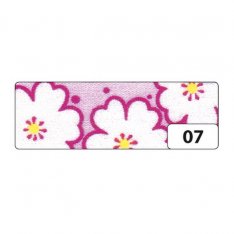 Folia Textilná Fabric Tape dekoračná páska - Ružové kvety