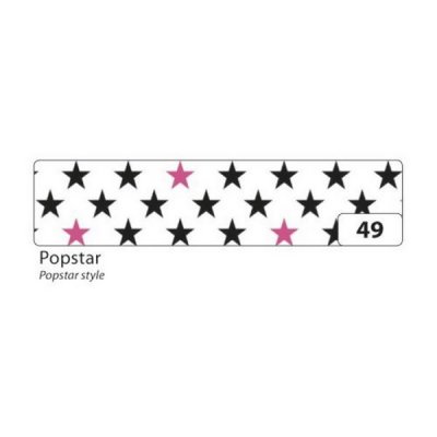 Folia Washi Tape - dekoračná lepiaca páska - Popstar