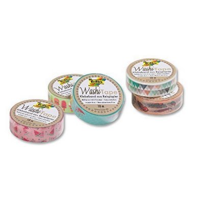 Folia Washi Tape - dekoračná lepiaca páska - Trojuholníky