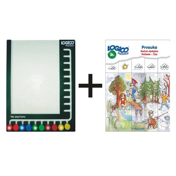 Logico Piccolo Ročné obdobia - Počasie - Čas + rámik