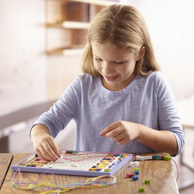 Melissa & Doug - Drevené korálky 220+