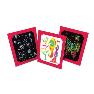 Melissa & Doug - Vyškrabávacie obrázky - Darčeková sada 16v1