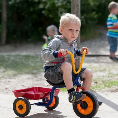 Winther Mini Viking Trojkolka s nosičom, farebná