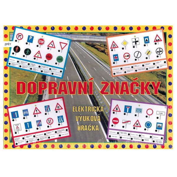 Voltík elektronická výuka Dopravné značky