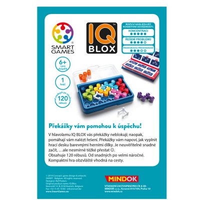 Smart Games IQ Blox, 120 rébusov