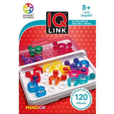 Smart Games IQ Link, 120 rébusov