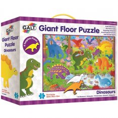 Veľké podlahové puzzle Dinosaury, 60x90 cm