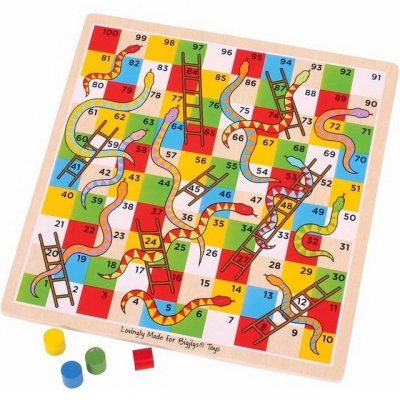 Bigjigs Toys Rebríky a hady