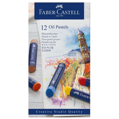 Faber Castell Pastel olejový Gofa, 12ks