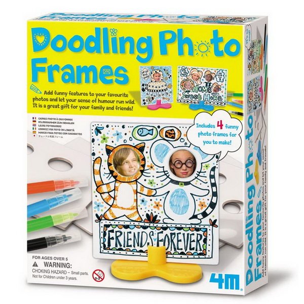 Kidzlabs 4M Kreslené fotorámčeky
