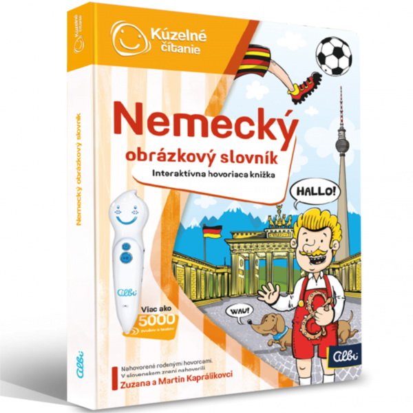 Kúzelné čítanie - Nemecký obrázkový slovník