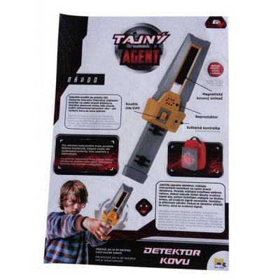 Tajný agent - Detektor kovov