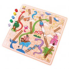 Bigjigs Toys Rebríky a hady 2