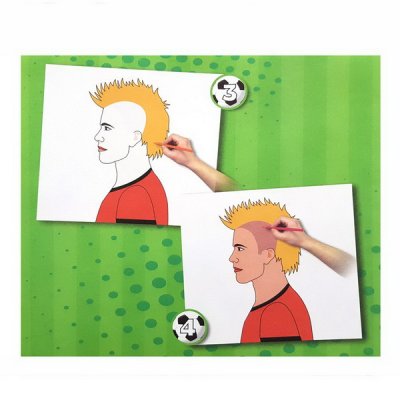 Folia Kniha so šablónami Futbal