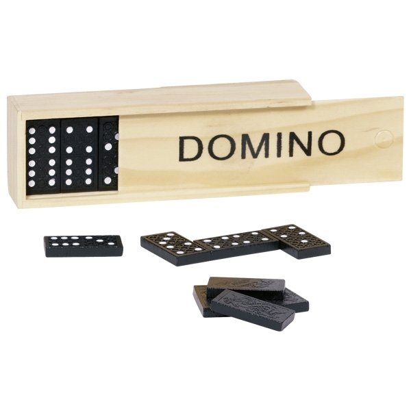 Goki Domino v drevenej krabičke 14.9 cm, 28 ks