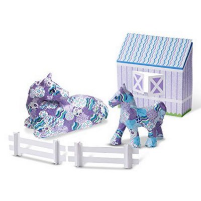 Melissa & Doug Decoupage Kôň a žriebä