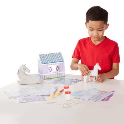 Melissa & Doug Decoupage Kôň a žriebä