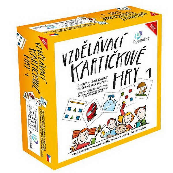 Vzdelávacie kartičkové hry predškolála 1